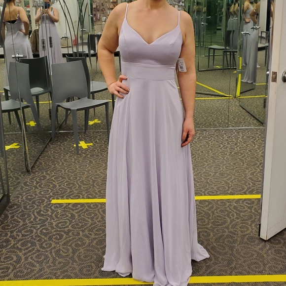 David's Bridal Dresses & Skirts - Light purple bridesmaid dress